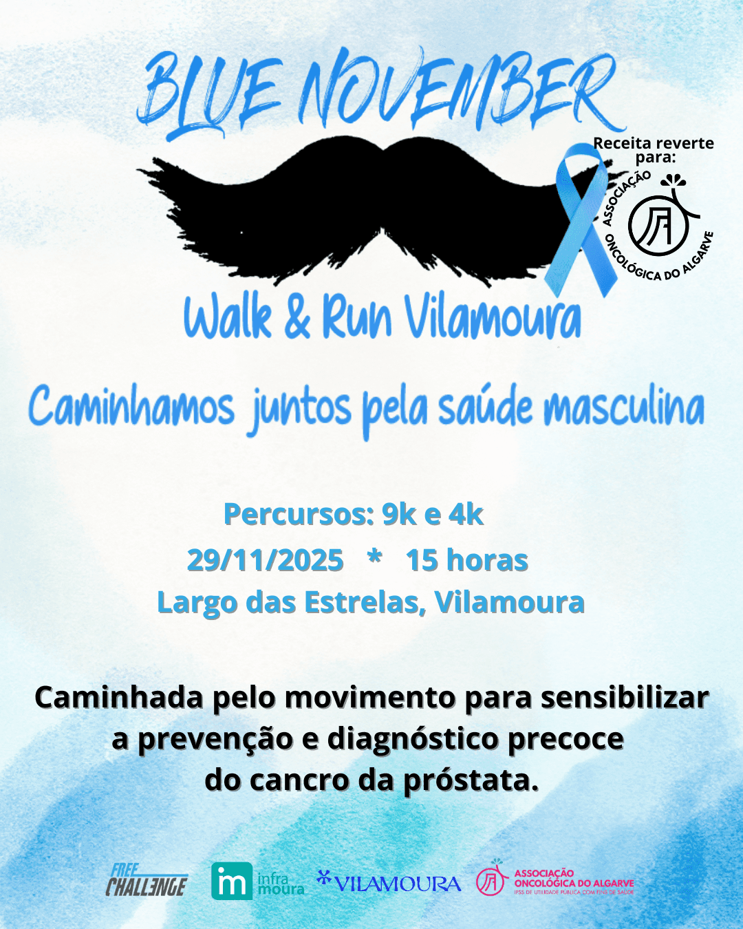 Blue Movember - Walk&Run Vilamoura